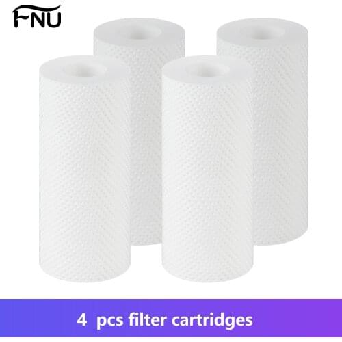4 Pcs Packed Replacement Filter Cartridges for Water Machine FilterTo Remove Chlorine Rust Faucet Filter Shower Filter