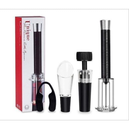 Stainless Steel Air Pressure Type Wine Bottle Opener Pin Type Bottle Pumps Corkscrew Cork Out Tool Red Wine Opener