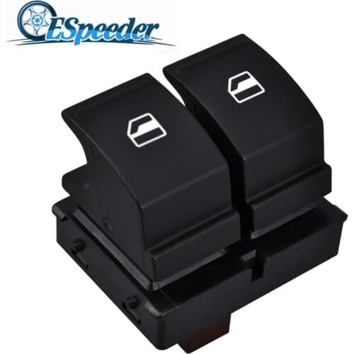 ESPEEDER Window Panel Switch Electronic Window Control Switch Button For SKODA YETI FABIA MK2 OCTAVIA 2 ROOMSTER 1Z0 959 858