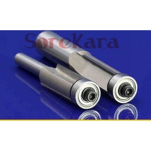 1/4"*5/16" Wood Work Blade Straight Bit With Bearing Trim Router Bits Milling Cutter For Carving Engraving