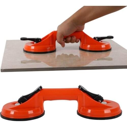 Premium Quality Heavy Duty Ceramic Glass Suction Cup Double Handle Glass Puller/Lifter/Gripper