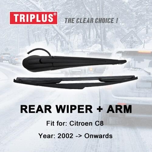 Rear Wiper Arm with Blade for Citroen C8 (2002-Onwards) 1pc 14" 350mm,Rear Wiper Arm & Rear Wiper Blades
