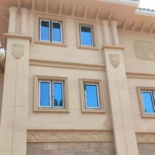 16cm /6.3in Flexible/Adjustable/Extendable GRC Cast in Place Reusable Traditional Window Frame /Border ABS Mold - Picture/ Minor