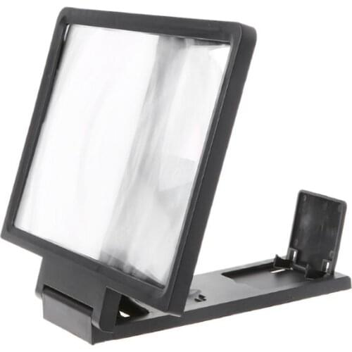 3D Screen Amplifier Mobile Phone Magnifying Glass Stand Holder Screen Enlarged Eye Protection Phone Holder Magnifying Lens