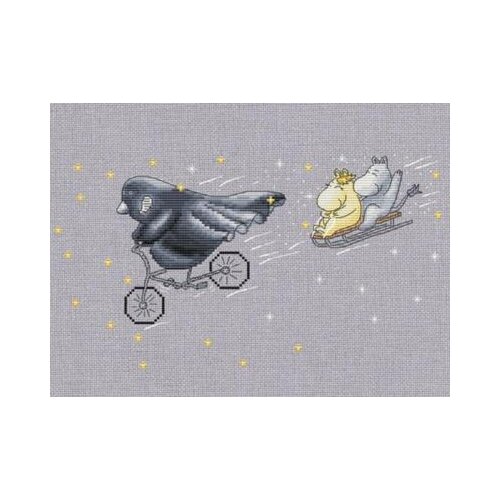 8-Joy of Groke MM210228 cross stitch 11CT 18ct 14ct cotton thread embroidery DIY handmade needlework