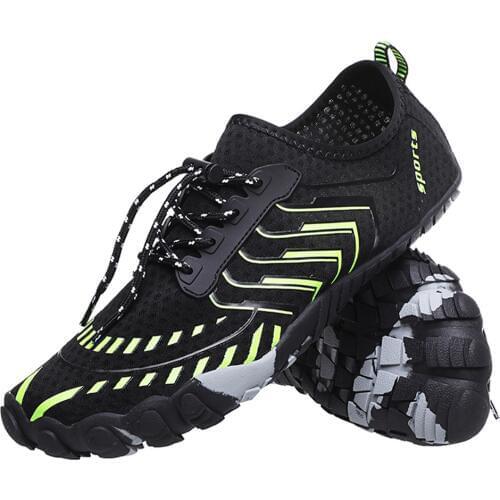 Amphibious Wading Upstream Mesh shoes Breathable Couple water outdoor sport Reef Rock non-slip sneakers Plus size Unisex Fishing