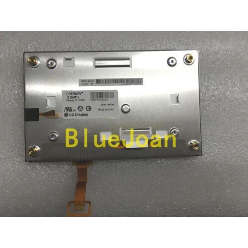 Free shipping 7inch LCD display LB070WV7(TD)(01) LB070WV7-TD01 with 8 wire touch digitizer for Hyundai car GPS monitor