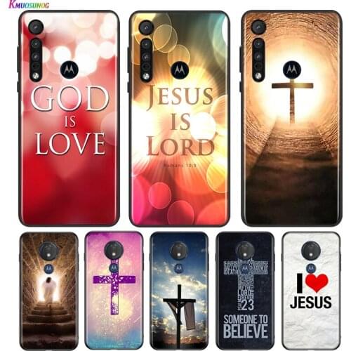Bible Christian Jesus For Motorola G9 G8 G Stylus Power One Fusion Hyper Edge E7 E6 5G Plus Play Lite Phone Case