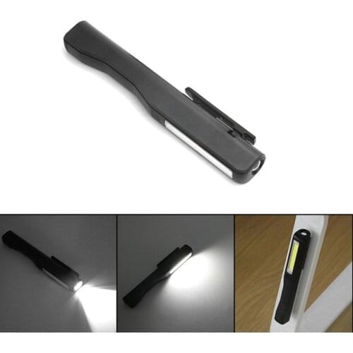 COB Working Inspection Light LED Torch USB Rechargeable Lantern Swivel Hook Magnetic Flashlight Pen Light Emergency Car Light