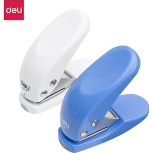 DELI E0111 Punch - 1 Hole Punch - Hole Diameter 6mm - 10 Sheets