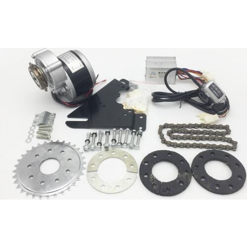 350W New Arrival Electric Geared Bicycle Motor Kit Electric Derailleur Engine Set Variable Multiple Speed Bicycle Electric Kit