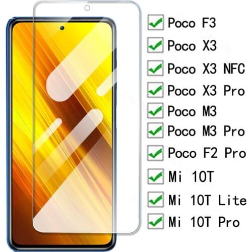 GAOLONGIN Screen Protectors For Xiaomi Poco M3