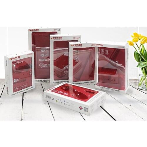 Custom High Quality Earphone Paper Phone Packaging Box Plastic Headset Box With Inner Tray