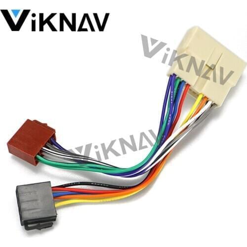 ISO Radio Adapter Cable forHONDA All Models 1995-1998 Wiring Harness Connector Lead Loom Cable Plug 12-010