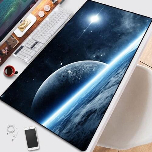 Star Mouse Pad Galaxy Mouse Pad Rectangle Non-Slip Rubber mouse pad Gaming Mouse Pad Computer Mouse Pad keyboard mouse pad gift
