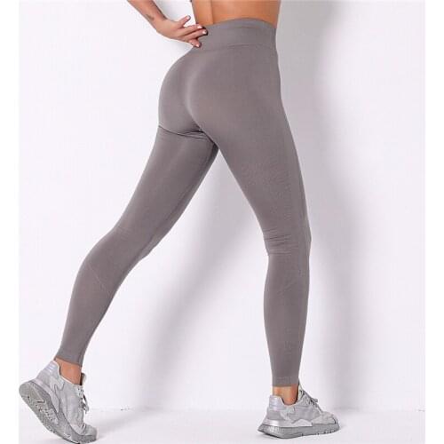 Seamless Sport Leggings For Women High Waist Double-sided Fitness Legging Pants Squat Proof Elastic Workout Gym Pants