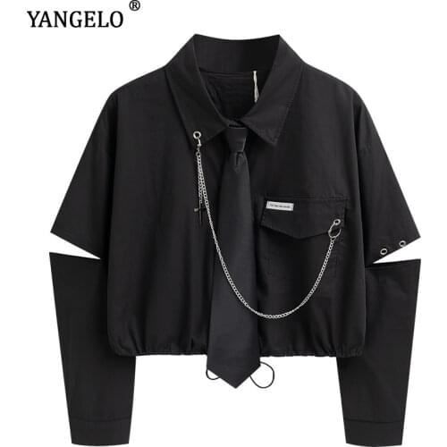 Блузки с галстуком Lunoakvo China At AliExpress