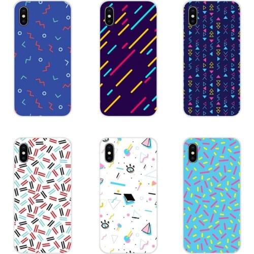 Memphis Abstract For Huawei Y5 Y6 Y7 Y9 Prime Pro GR3 GR5 2017 2018 2019 Y3II Y5II Y6II Accessories Phone Shell Covers
