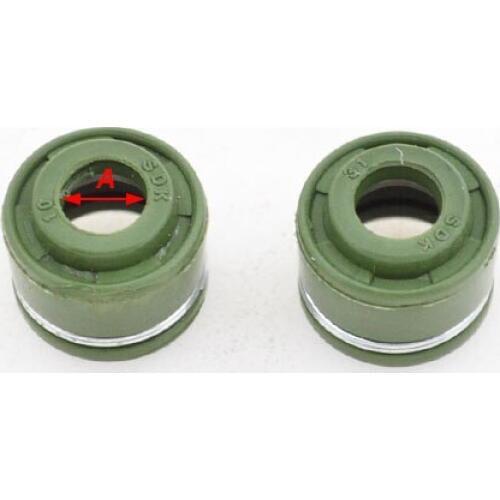 Motorcycle Universal 5.5mm Engine Valve Stem Oil Seal For Honda CG125 CBT125 Suzuki GS125 Spare Parts