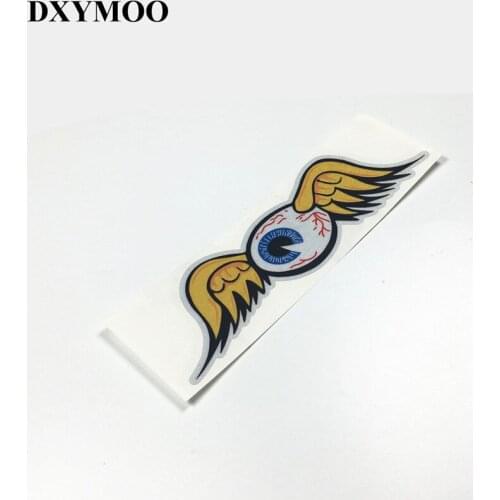 Motorcycle Cool Eye Flying Car Stickers Auto Window Tail Evil Eyeball Bloody von dutch Decals 3M