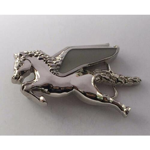 Newest luminous Pegasus Men Belt Buckle for mens Fashion Mens Jeans accessories fit 4cm Wide Belt