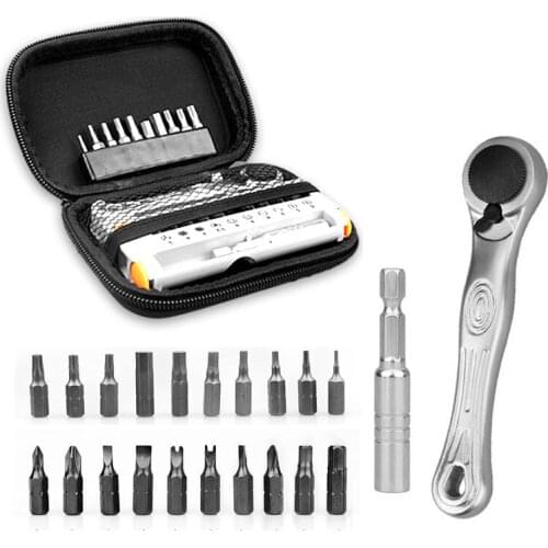 MTB/Road Bicycle Combination Repair Tool Set Bike Repair Kit Allen Wrench Set Universal Ratchet Wrench Cycling Repair Tool Set