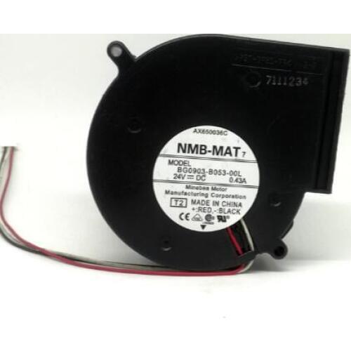 NMB 9733 24V 0.43A BG0903-B053-00L three-wire high-volume turbine fan converter chassis fan