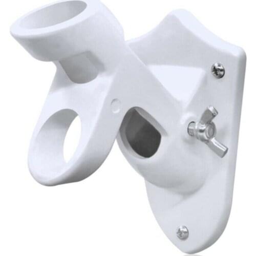 Adjustable Aluminum Wall Mounted Flag Holder Windsock Base Flag Pole Aluminum Mounting Flagpole Bracket Flag