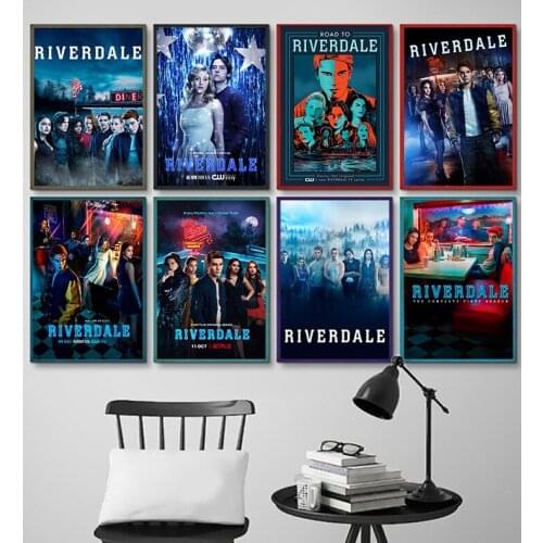 Riverdale Canvas Posters Tv Series Show Art Prints Vintage Wall Painting Picture for Living Room Home Decoration
