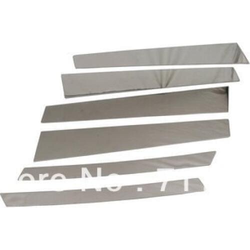 Car Styling Chrome B-Pillar Trim Cover For Kia Sorento 2013