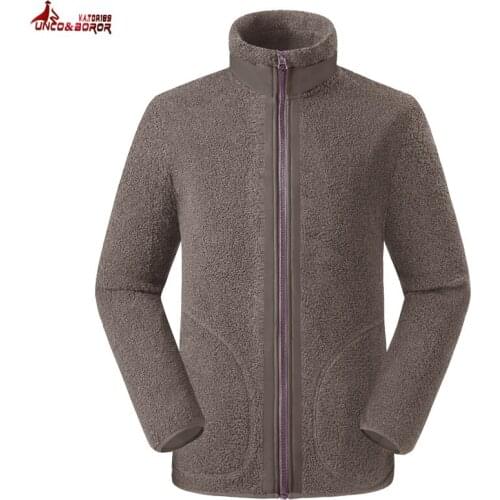Outdoor Soft Teddy Fleece jackets for men women coral polar fleece Sweatshirts Hoodies Couples Kawaii Japanese Sudaderas Clothes