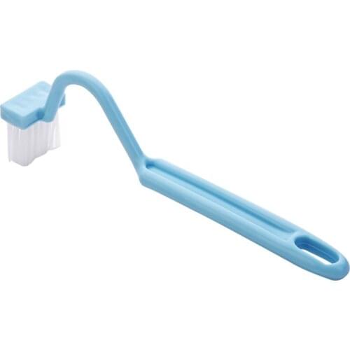 1PC Hot Sale Toilet Brush Portable Bathroom Scrubber V-type Bent Cleaner Portable Home Tool Kitchen