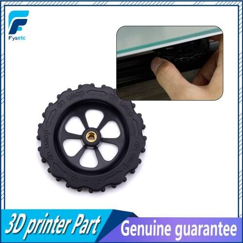 1pc Hot Bed Upgraded Big Hand Twist Leveling Nut For Hot CR-10/10S Mini/Ender-3 3D Printer Accessories