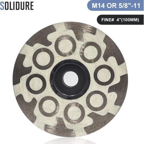 1pc/lot Fine 100# resin filled diamond 4 inch cup wheels turbo cup grinding abrasive tools for grinding stone,concrete and tiles