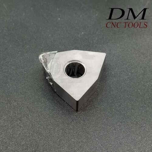 2pcs WNMG080404 PCD diamond blade metal lathe tools lathe accessories processing aluminum PCD insert carbide inserts