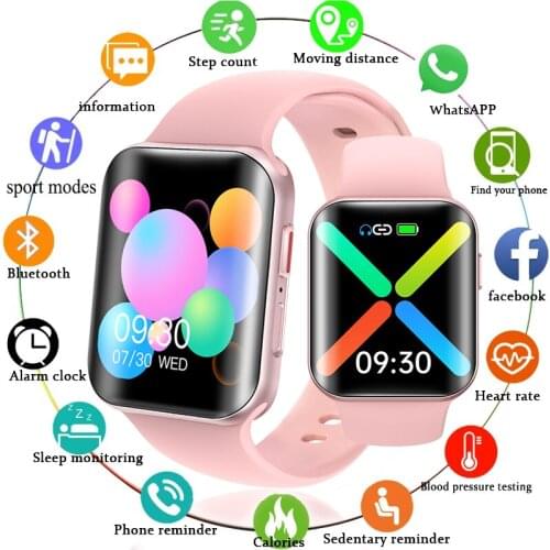 2021 Thermometer Smart Watch Women Fashion Comfortable PPG Bluetooth Call Heart Rate Monitor Curved Screen Smartwatch Men Clocks