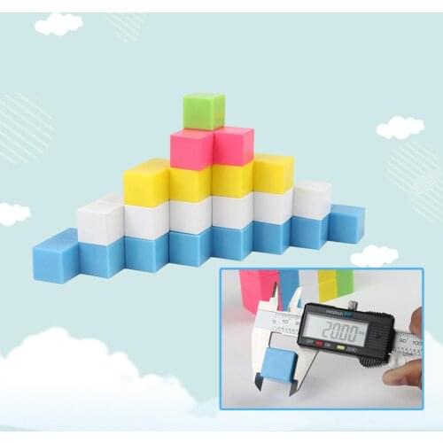 27Pcs/Set Kids Creative Cute Safe Magnetic Cube Building Blocks Bricks Stress Relief Education Kids Toys