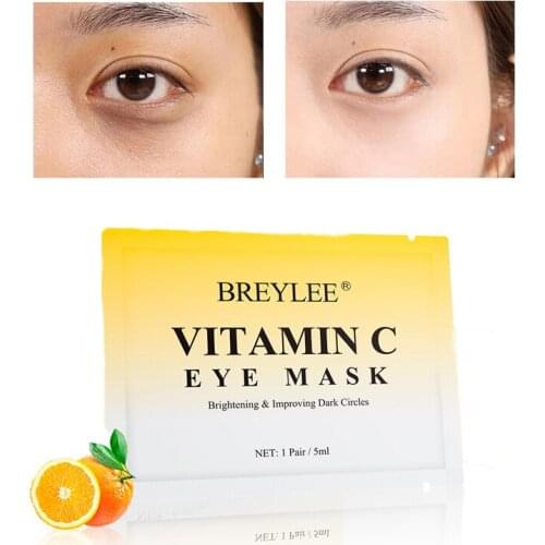 8 Pair Eye Masks Gel Eye Patches Anti Puffiness Wrinkles Gel Eye Pads Eye Sleeping Mask Vitamin C Brightening Skin Eye Care