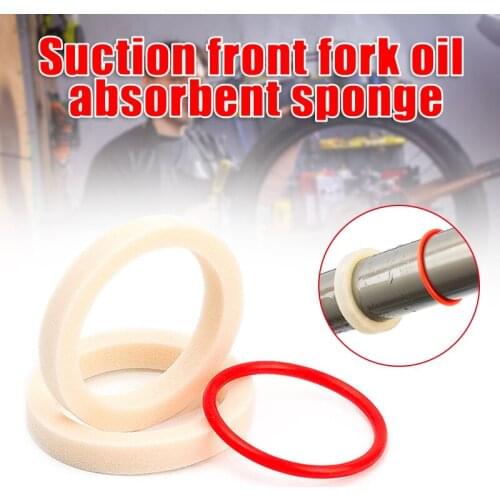 3pcs/set Bicycle Front Fork Sponge Ring Oil Foam Absorb Seal 32/34/35/36Mm Forks Bicycle Accessories мультитул Ciclismo