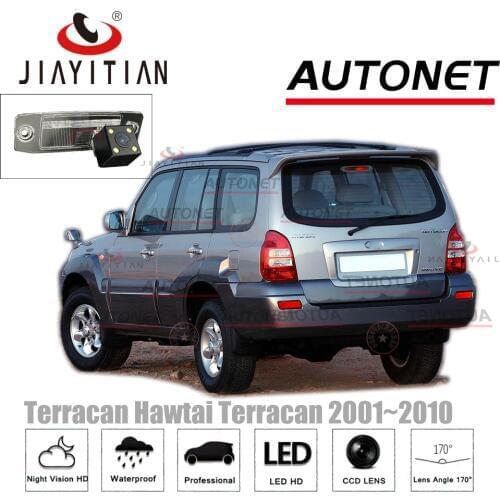 JIAYITIAN Rear View Camera for Hyundai Terracan Hawtai Terracan 2001~2010 CCD Night Vision Reverse Camera license plate camera