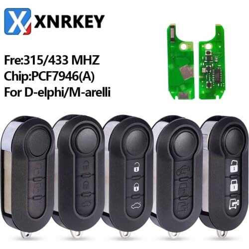 1 Button Remote Key For Fiat Key With ID48 Chip Blue Colour