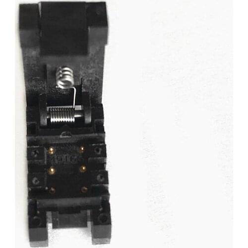 Crystal Oscillator 7050-6pin Test Socket Flip probe burn-in socket patch Crystals socket customized