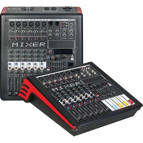 Mixing console recorder 48 V phantom power monitor AUX effect path 4-12 channel audio mixer USB comes with power amplifier TA