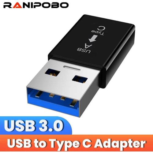 Type-c Female to USB Male Connector Charging Test 3.1 USB C Female Hard Disk USB 3.0a Male Converter For Samsung Xiaomi Huawei