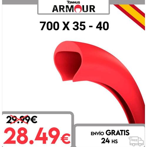 Tannus Armour 700x35-40 Puncture Proof, Semi-Mousse, Foam Insert, Inner Tube, Total Protection, Bicycle, 1 unit