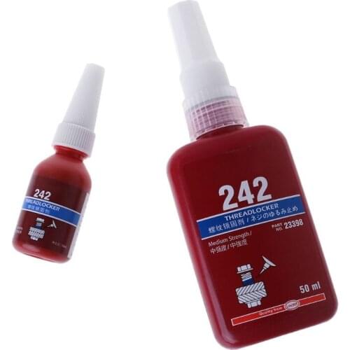 1pc 10ML/50ML 242 Thread Seal Lock Glue Screw Blue Anaerobic Adhesive