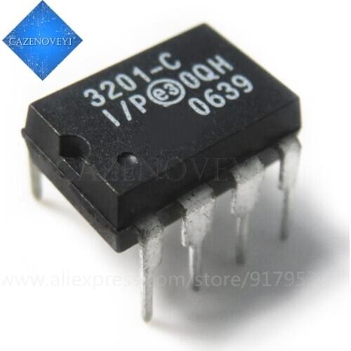 1pcs/lot MCP3201-BI-P MCP3201-CI/P MCP3201 DIP-8 In Stock