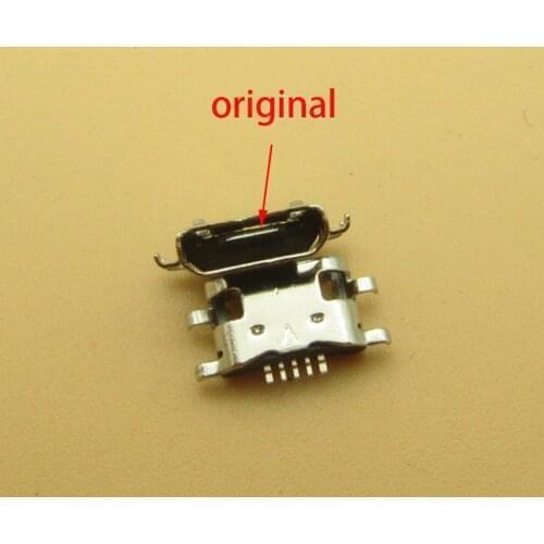 100pcs Original For MEIZU M6 NOTE Charger Connector Replacement Repair Parts USB Dock Charging Port