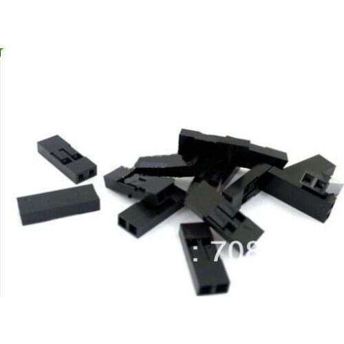 200pcs Dupont Connector Housing Female 2.54mm 1x2P