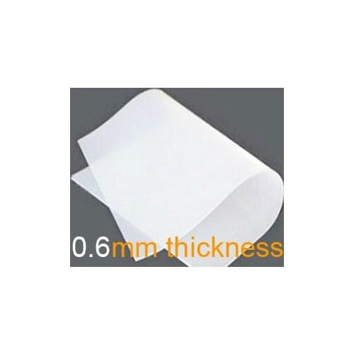 500mm length 500mm width 0.6mm thickness silicon rubber sheet ,500x500x0.6mm Silicone rubber pad, belt,silicon sheeting